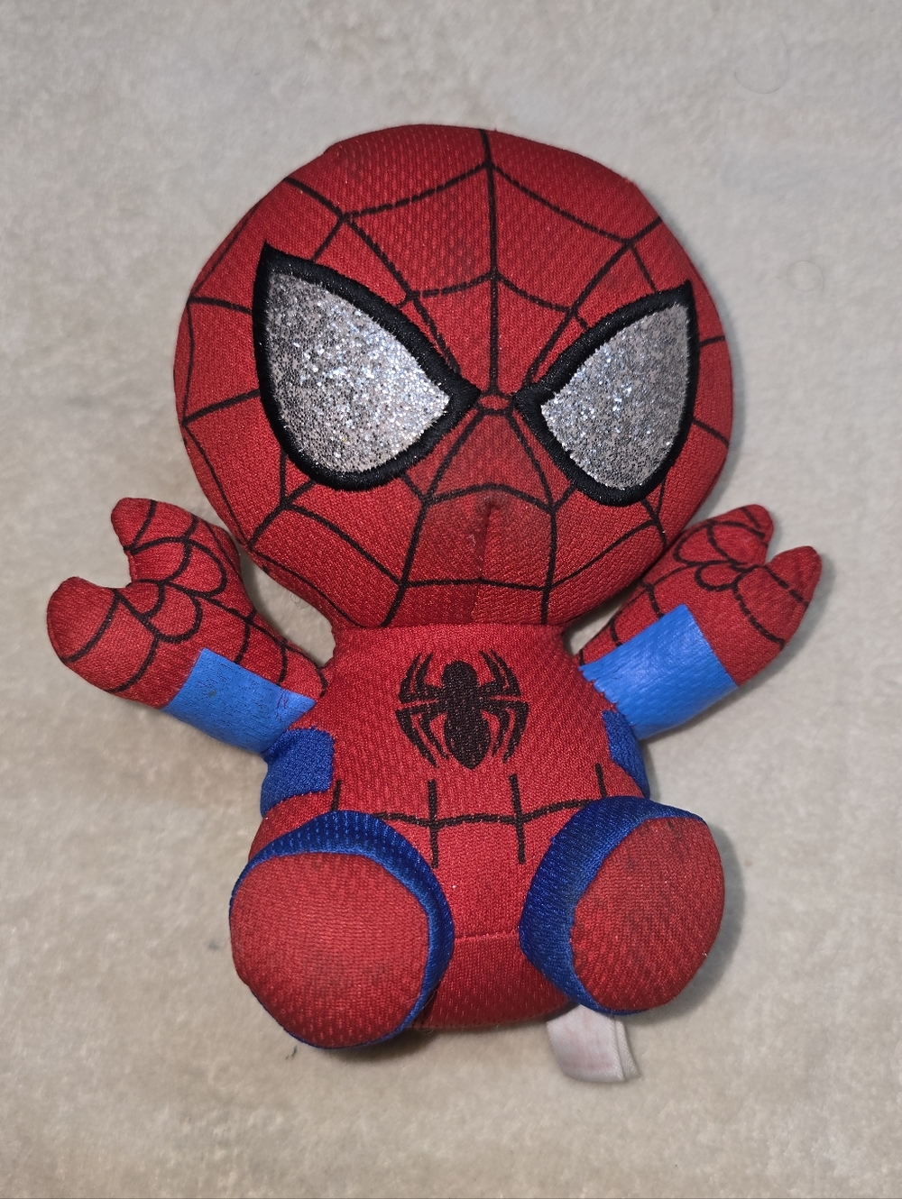 TY Beanie Baby 6" SPIDER-MAN Spiderman (Marvel) Plush Stuffed Toy